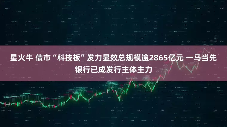 星火牛 债市“科技板”发力显效总规模逾2865亿元 一马当先银行已成发行主体主力