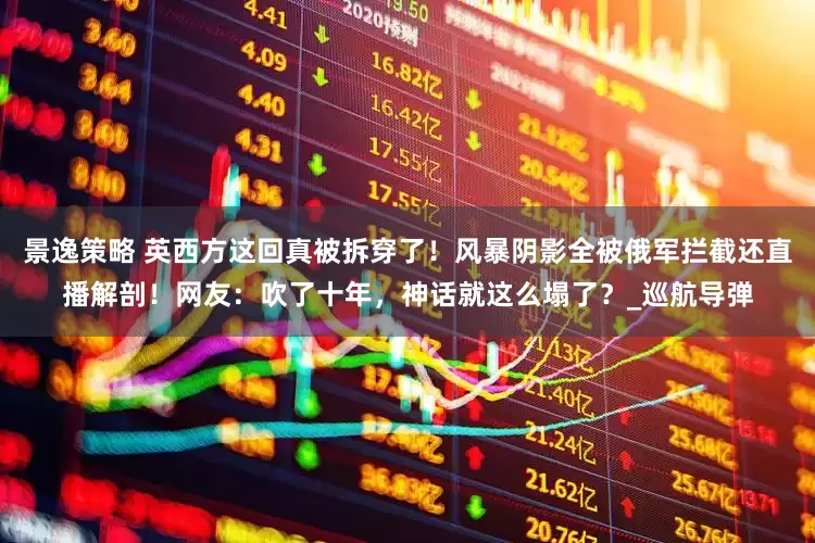 景逸策略 英西方这回真被拆穿了！风暴阴影全被俄军拦截还直播解剖！网友：吹了十年，神话就这么塌了？_巡航导弹